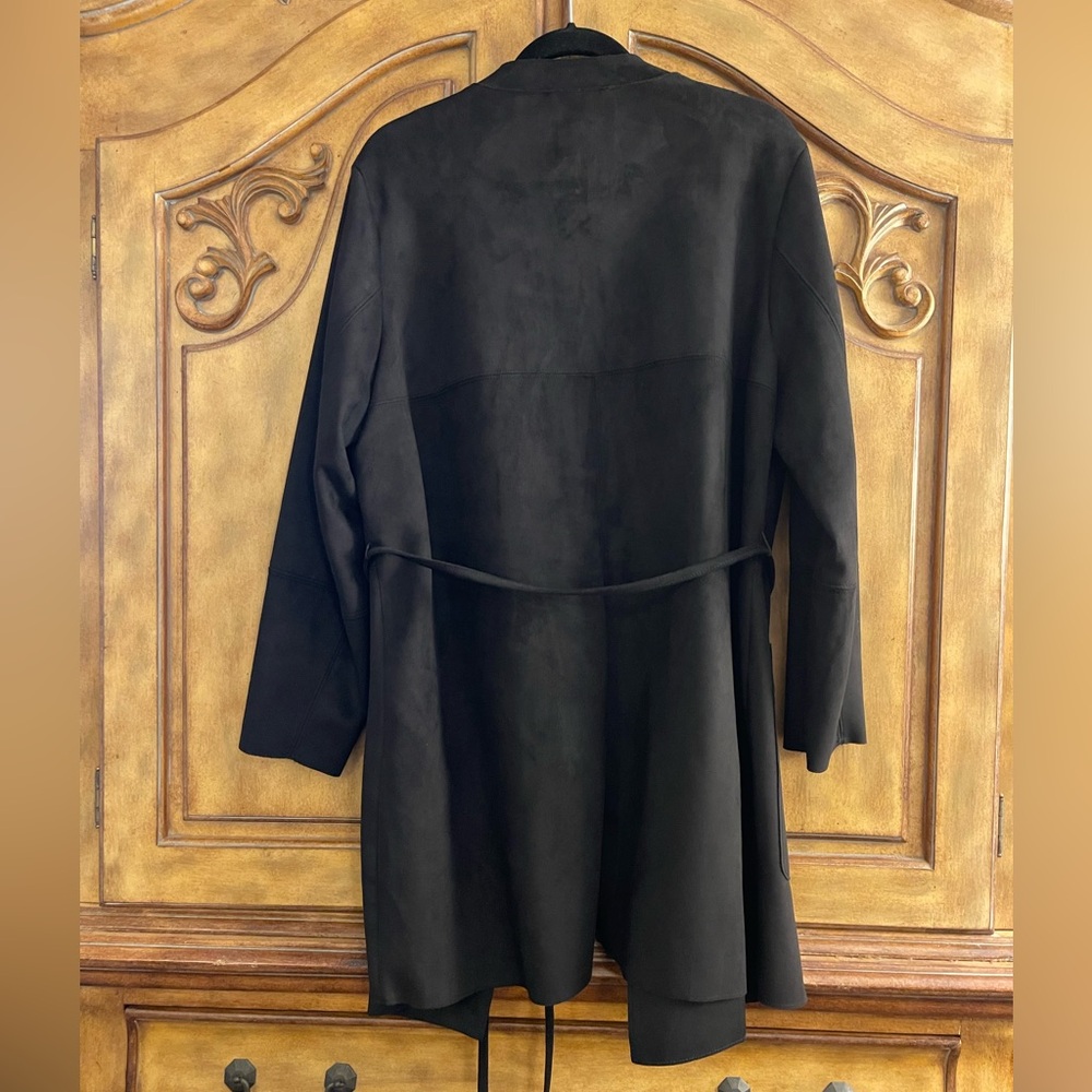 H&M Black Trench Coat - Picture 2 of 4